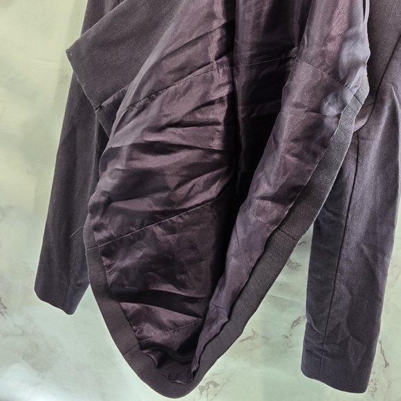 Pendleton Blazer Womens Large 12 Purple Wool Vintage 2 Button Academia - Picture 9 of 11